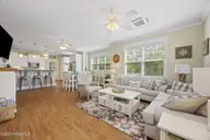 308 Live Oak Street, Emerald Isle, NC 28594 — 4-bedroom waterfront home in Ocean Forest, Emerald Isle, NC, photo 7 of 68: Living Room