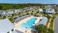 153 Gray Duck Drive, Beaufort, NC 28516 — 3-bedroom waterfront home in Beau Coast, Beaufort, NC, photo 7 of 73: Beau Coast Pool View