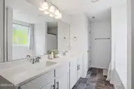 4164 Pegasus Parkway, Leland, NC 28451 — 3-bedroom home in Northern Lights, Leland, NC, photo 22 of 48: primary bath