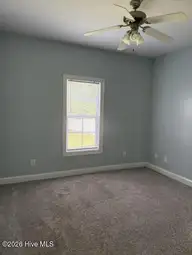515 Davidson Drive, Newport, NC 28570 — 4-bedroom home in Gracelyn Park, Newport, NC, photo 24 of 36: 515 Davidson rear bedroom