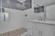 3713 Island Drive, North Topsail Beach, NC 28460 — 6-bedroom waterfront home, North Topsail Beach, NC, photo 20 of 75: King bathroom on 2nd level