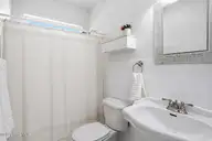 410 Ridge Road, Wilmington, NC 28412 — 3-bedroom home in Echo Farms, Wilmington, NC, photo 18 of 31: Hall bathroom