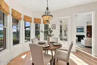 70 Royal Dublin Downs, Pinehurst, NC 28374 — 4-bedroom waterfront home in National, Pinehurst, NC, photo 15 of 53: Breakfast nook with golf views