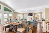 4803 Ocean Drive, Emerald Isle, NC 28594 — 10-bedroom waterfront home, Emerald Isle, NC, photo 6 of 78: Living Room