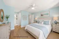 1007 Barkentine Drive, New Bern, NC 28560 — 3-bedroom home in Fairfield Harbour, New Bern, NC, photo 21 of 60: Master Bedroom with AI Furnishings