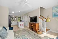 7650 Front Street Unit 3, Sunset Beach, NC 28468 — 2-bedroom townhome in Seaside Village, Sunset Beach, NC, photo 12 of 37: Downstairs View