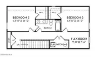2005 Brisco Way 2, Leland, NC 28451 — 3-bedroom home in Brunswick Forest, Leland, NC, photo 3 of 37: second floor