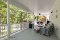 2525 Highway 58, Swansboro, NC 28584 — 3-bedroom waterfront home, Swansboro, NC, photo 19 of 49: 2525 Hwy 58 Rear Porch