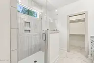 128 Banbridge Drive, Seven Lakes, NC 27376 — 4-bedroom home in Seven Lakes West, Seven Lakes, NC, photo 24 of 49: Primary bathroom