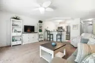 908 Resort Circle Unit 906, Sunset Beach, NC 28468 — 1-bedroom condo in Colony II, Sunset Beach, NC, photo 12 of 35: Open concept