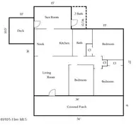 928 Village Road, Leland, NC 28451 — 3-bedroom home, Leland, NC, photo 5 of 21: Floor Plan Image _ 928 Village Rd
