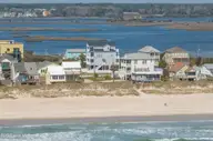 6302 15th Avenue, North Topsail Beach, NC 28460 — 4-bedroom home in Old Settlers Beach, North Topsail Beach, NC, photo 5 of 43: 6302 15th Ave - Aerials - Edited_11