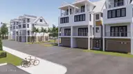 100 Bask Street B, Morehead City, NC 28557 — 4-bedroom waterfront townhome in Residences at Bask, Morehead City, NC, photo 2 of 3: Bask Street View
