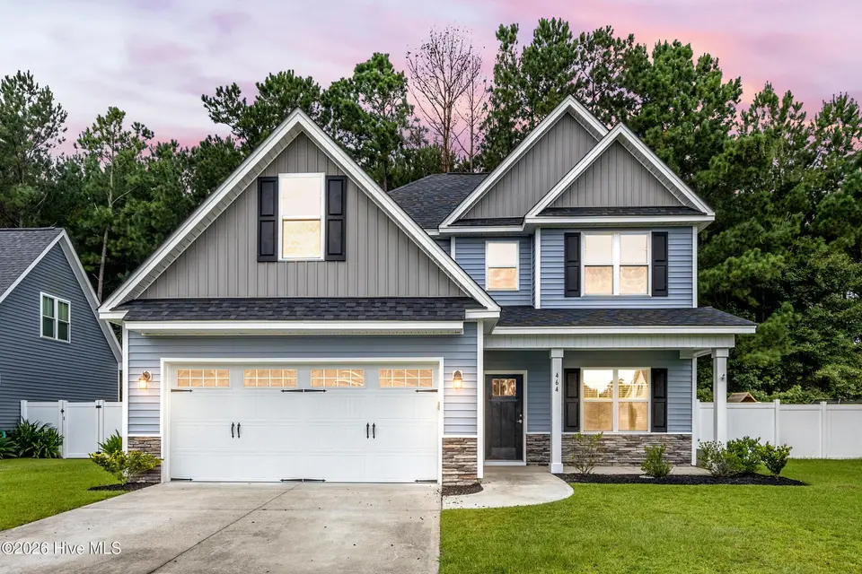 464 Jasmine Way, Burgaw, NC 28425 — 3-bedroom home in Creekside, Burgaw, NC, photo 1 of 47