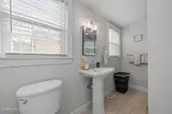 901 N Main Street, Tarboro, NC 27886 — 3-bedroom home in Historic District, Tarboro, NC, photo 20 of 55: Full bath downstairs