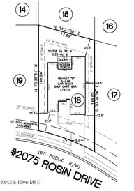 2075 Rosin Drive 18, Southport, NC 28461 — 3-bedroom home in Waters at Southport, Southport, NC, photo 24 of 38: Plot plan