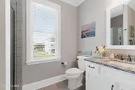 108 Hollings Court, Newport, NC 28570 — 4-bedroom waterfront home in Cannonsgate, Newport, NC, photo 20 of 61: First floor full bath