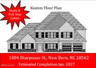 1004 Sharpnose Street, New Bern, NC 28562 — 5-bedroom home in Bluewater Rise, New Bern, NC, photo 1 of 11: MLS Photo 8-8-26