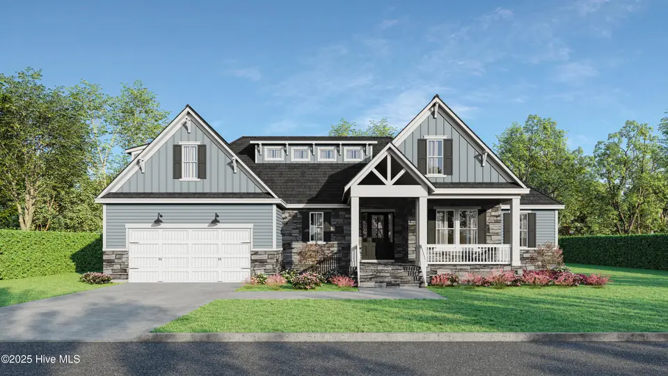 394 Autumn Pheasant Loop NW, Calabash, NC 28467 — 4-bedroom home in Crow Creek, Calabash, NC, photo 1 of 36: Front Rendering