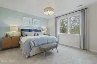 2013 Brisco Way 4, Leland, NC 28451 — 3-bedroom home in Brunswick Forest, Leland, NC, photo 17 of 36: Primary Bedroom