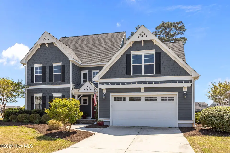 201 Lanyard Drive, Newport, NC 28570 — 5-bedroom waterfront home in Bogue Watch, Newport, NC, photo 1 of 71: 201 Lanyard Drive