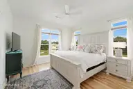 2616 Lennoxville Road, Beaufort, NC 28516 — 4-bedroom waterfront home in Taylors Creek, Beaufort, NC, photo 22 of 62: Third floor primary suite