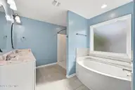 212 Independence Boulevard, Newport, NC 28570 — 4-bedroom home in Heritage Pointe, Newport, NC, photo 14 of 28: Master Bath 2
