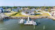 124 Headen Lane, Salter Path, NC 28512 — 3-bedroom waterfront home in Salter Path, Salter Path, NC, photo 17 of 24: Chill Photo Aerials (11 of 33)