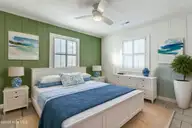 406 36th Street, Sunset Beach, NC 28468 — 3-bedroom home, Sunset Beach, NC, photo 14 of 48: Primary Bedroom