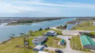 252 Shell Rock Landing Road, Hubert, NC 28539 — 3-bedroom waterfront home, Hubert, NC, photo 8 of 62: 252 shell rock _ Drone (7 of 12)