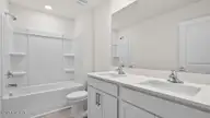285 Maddox Drive, Aberdeen, NC 28315 — 4-bedroom home in Martin Farms, Aberdeen, NC, photo 24 of 31: Bathroom
