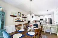 213 Creek View Circle, Sneads Ferry, NC 28460 — 4-bedroom waterfront home in Creeks Edge, Sneads Ferry, NC, photo 13 of 51: dining 3