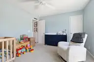 201 Mansfield Parkway, Morehead City, NC 28557 — 4-bedroom waterfront home in Morehead Bluffs, Morehead City, NC, photo 19 of 50: Downstairs Bedroom 3