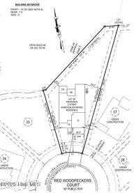 2012 Red Woodpeckers Court, Leland, NC 28451 — 3-bedroom home in Terrapin, Leland, NC, photo 23 of 23: Plot Plan
