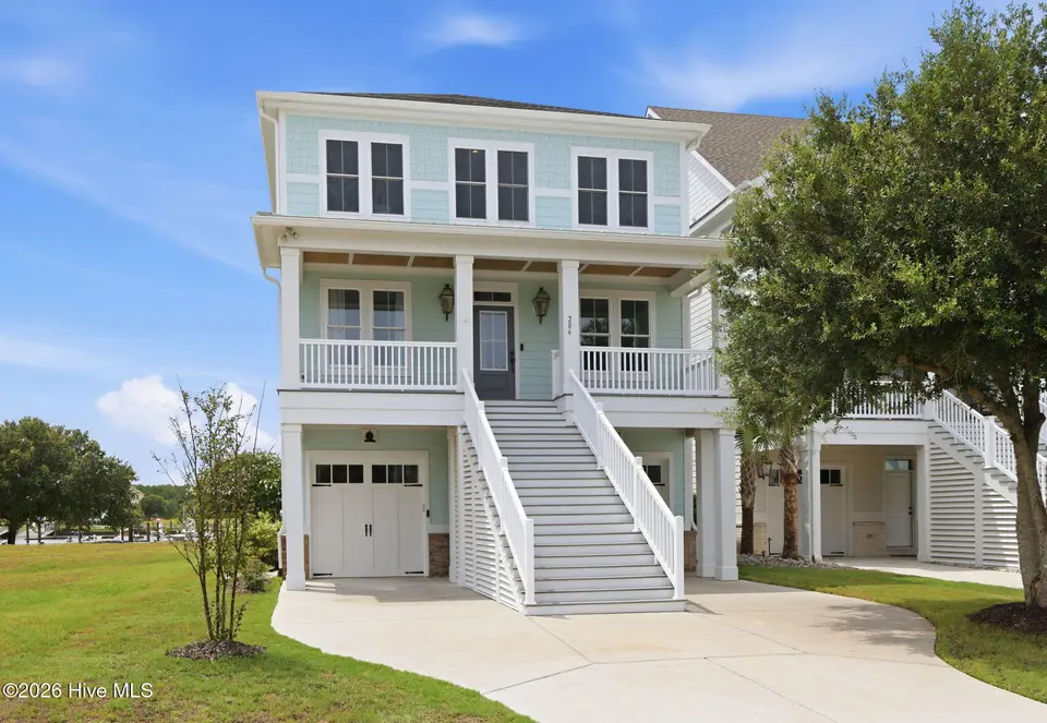 206 Back Street, Newport, NC 28570 — 4-bedroom waterfront home in Cannonsgate, Newport, NC, photo 1 of 73: 206 BACK STREET