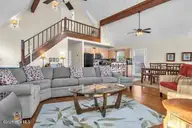 6707 Kings Lynn Drive, Oak Island, NC 28465 — 3-bedroom waterfront home in Kings Lynn, Oak Island, NC, photo 5 of 51: 6707 coffee table