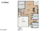 4189 Morning Light Drive SE 284, Bolivia, NC 28422 — 3-bedroom home in Bella Point, Bolivia, NC, photo 2 of 27: Kerry Floorplan
