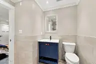 855 Salter Path Road 115, Indian Beach, NC 28512 — 2-bedroom waterfront condo in Colony By The Sea, Indian Beach, NC, photo 6 of 26: Master Bathroom
