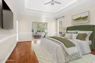 642 Chimney Hill Way, Rocky Mount, NC 27804 — 4-bedroom home in Belmont Lake Preserve, Rocky Mount, NC, photo 20 of 67: Primary Bedroom - Virutually Staged