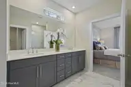 2013 Brisco Way 4, Leland, NC 28451 — 3-bedroom home in Brunswick Forest, Leland, NC, photo 20 of 36: Primary Bathroom