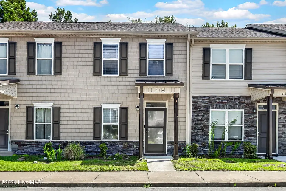 516 Pate Drive, Midway Park, NC 28544 — 2-bedroom townhome in Boyington Place, Midway Park, NC, photo 1 of 19