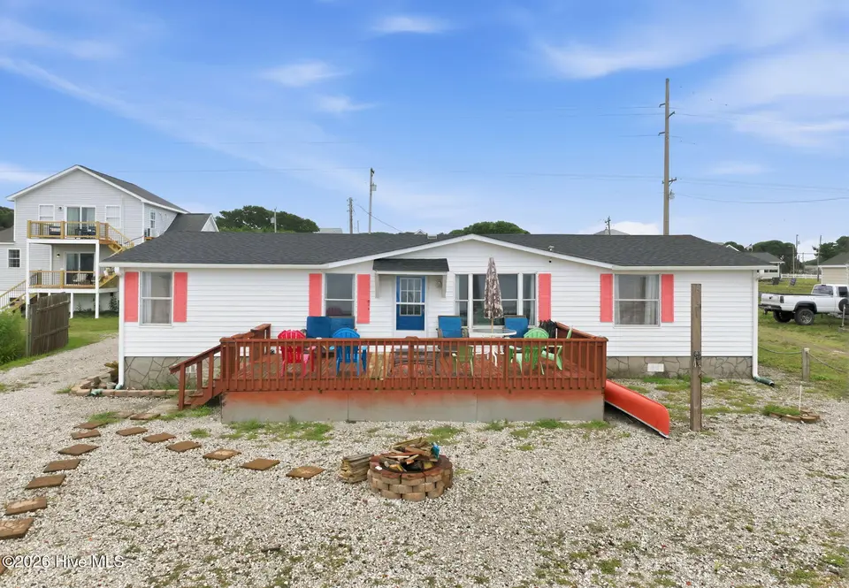 1072 Salter Path Road, Salter Path, NC 28512 — 3-bedroom waterfront manufactured home, Salter Path, NC, photo 1 of 50: Exterior