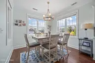 206 W Azalea Drive, Holly Ridge, NC 28445 — 3-bedroom home in Neighborhoods of Holly Ridge, Holly Ridge, NC, photo 13 of 23: Dining Room - Faces Front Yard