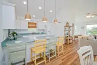101 Shipwreck Lane E, Emerald Isle, NC 28594 — 3-bedroom waterfront townhome in Spinnakers Reach, Emerald Isle, NC, photo 12 of 38: Kitchen