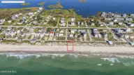 254 1 Topsail Road, North Topsail Beach, NC 28460 — waterfront lot in Old Settlers Beach, North Topsail Beach, NC, photo 8 of 23: Drone Aerial