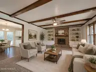 413 Hickory Drive, Elizabeth City, NC 27909 — 3-bedroom home in Hickory Acres, Elizabeth City, NC, photo 5 of 33: Virtually Staged Living room