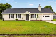 415 Cottonwood Court, Havelock, NC 28532 — 3-bedroom home in Southern Terrace, Havelock, NC, photo 1 of 23: Front Elevation