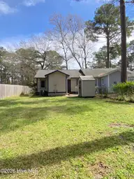 234 Cedar Creek Drive, Jacksonville, NC 28540 — 2-bedroom townhome in Cedar Creek, Jacksonville, NC, photo 15 of 15: 4 backyard 234 Cedar Creek Dr Jacksonvil