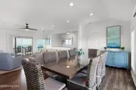 1819 Salter Path Road, Indian Beach, NC 28512 — 5-bedroom waterfront home in Roosevelt Estate, Indian Beach, NC, photo 19 of 58: Dining area