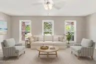 1 Yellow Jacket Court, Calabash, NC 28467 — 3-bedroom home in Carolina Shores, Calabash, NC, photo 7 of 40: staged living 2